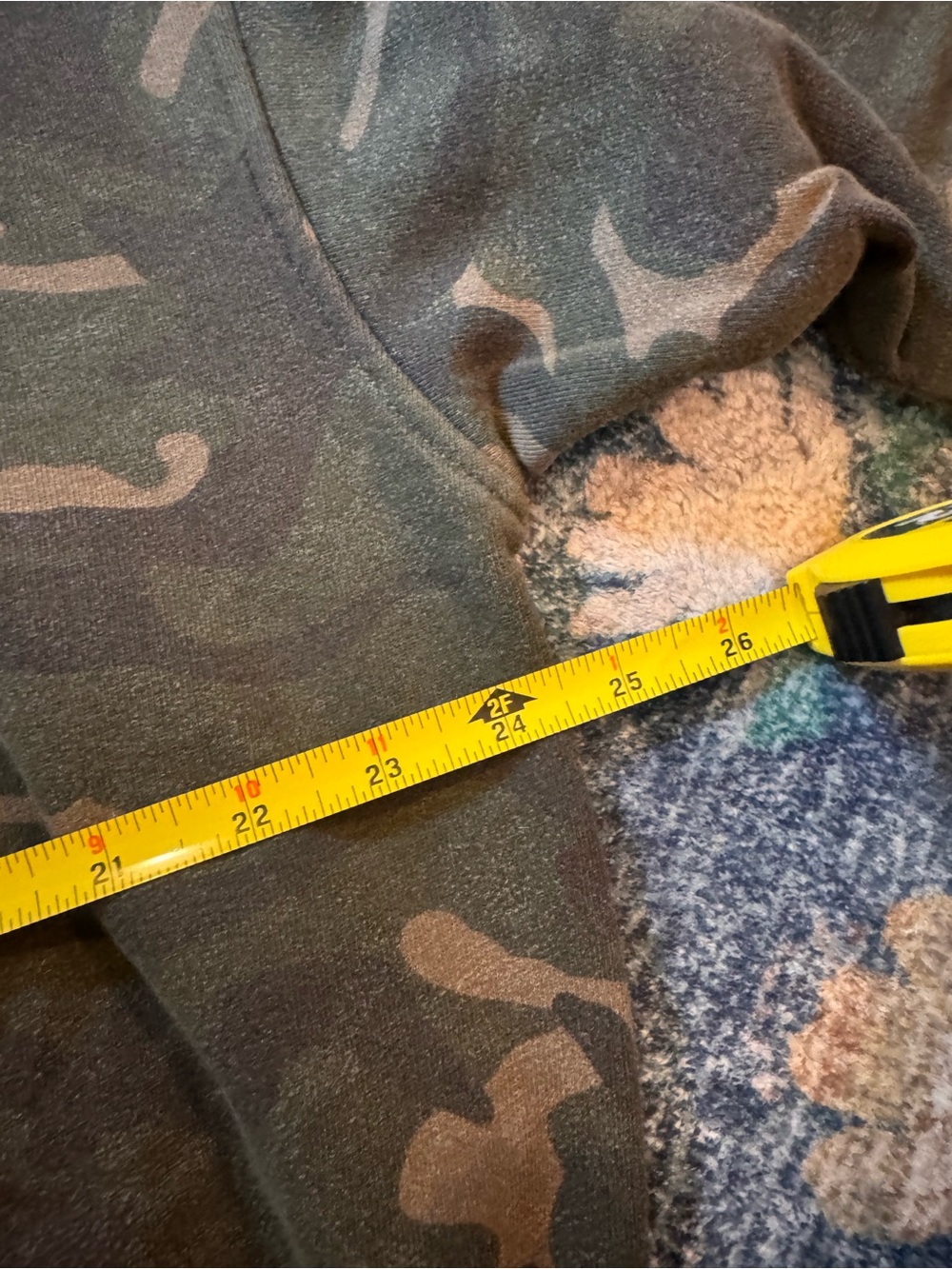 NWT Sabbi Name Yourself Camo Hoodie with Orange Script Logo - Picture 10 of 14